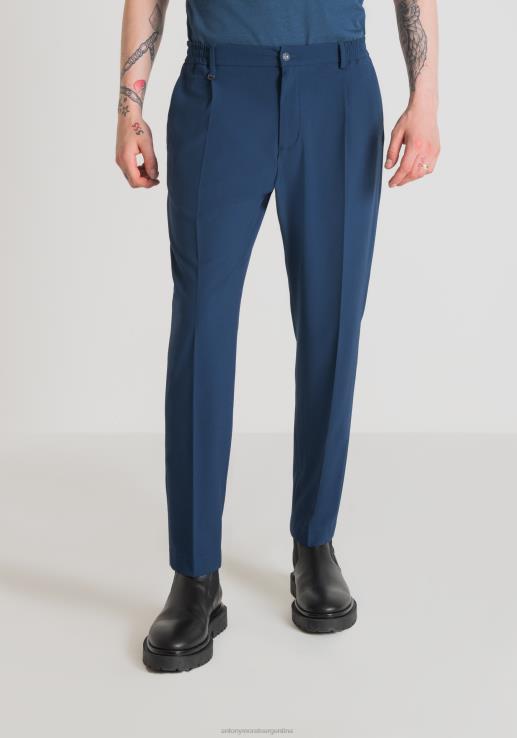 Pantalón cora regular fit en tejido elástico mezcla de viscosa Antony Morato 7121 hombres ropa 46R2N225